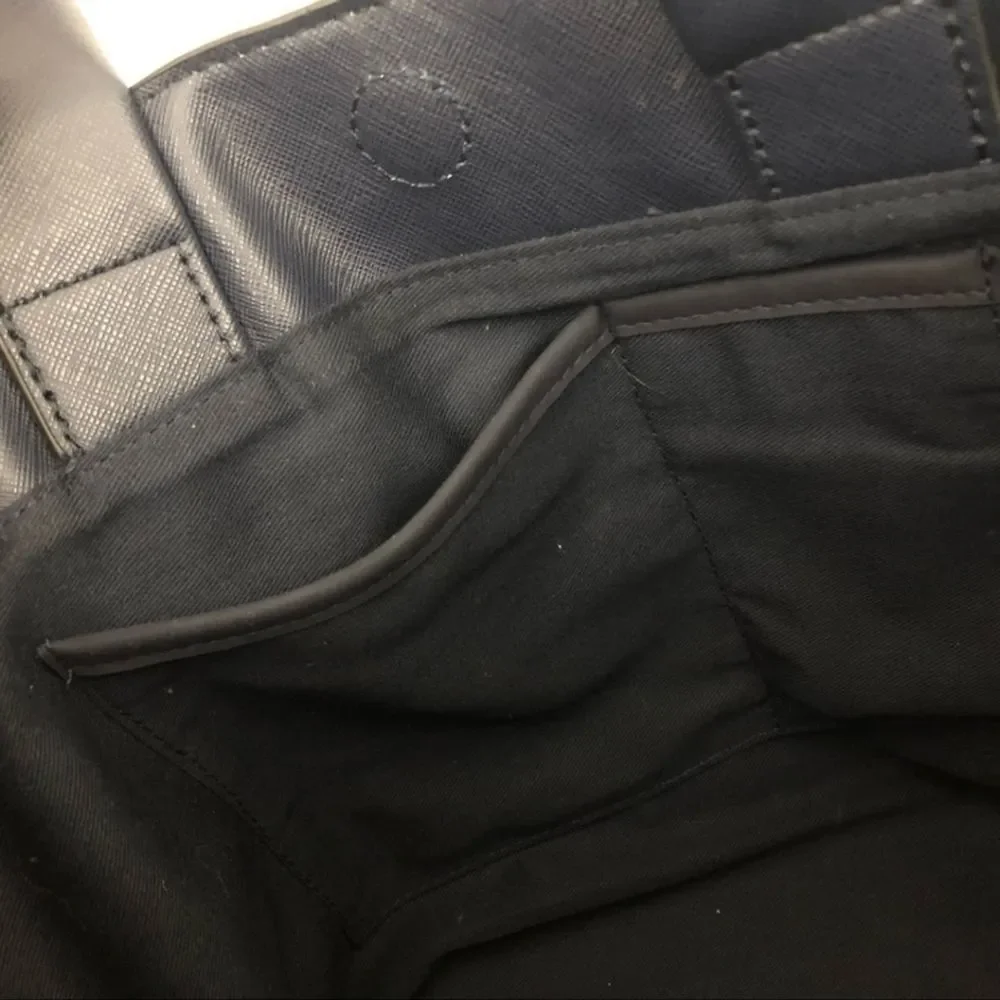 NWOT French Connection Spacious Blue Crossbody Bag Five Pockets